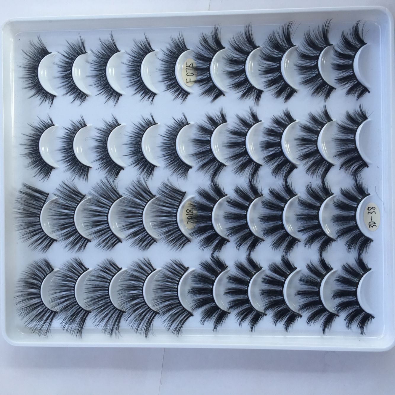 20 Pairs Of False Eyelashes Three-dimensional Multi-layer Mixed Eyelashes 20 Pairs Of False Eyelashes Three-dimensional Multi-layer Mixed Eyelashes